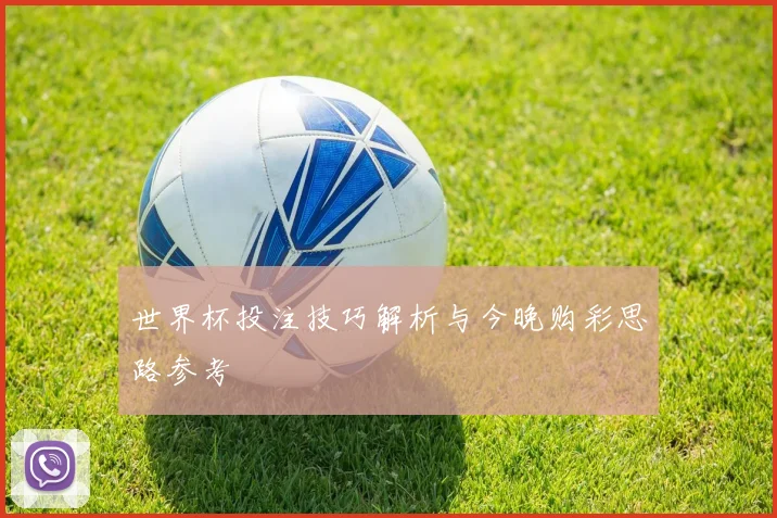 世界杯投注技巧解析与今晚购彩思路参考